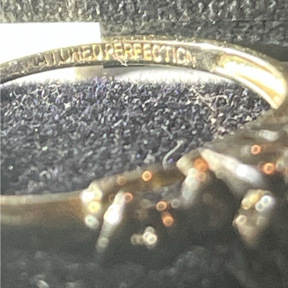 14K  Yellow and White gold  Super clear diamond - Picture 7 of 8